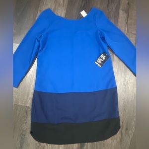 Express women’s blue Sz S/P loose fit dress.